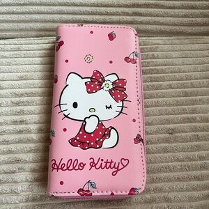 Pink Hello kitty wallet
